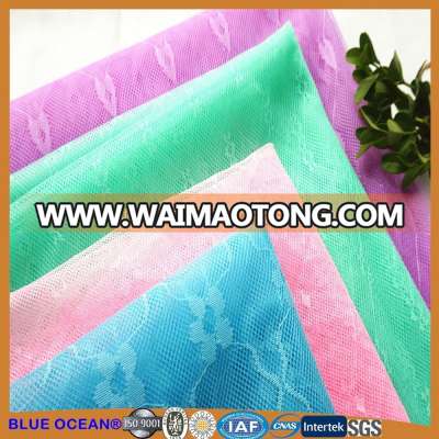 100% polyester jacquard mesh jacquard mosquito net fabric for mosquito net/decoration