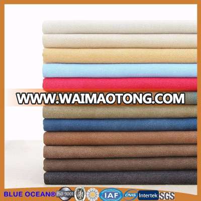 wholesale cotton canvas fabric for bag/bed sheet/tent/shoes