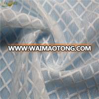 Diamond jacquard mesh 86 nylon 14 spandex fabric for underwear